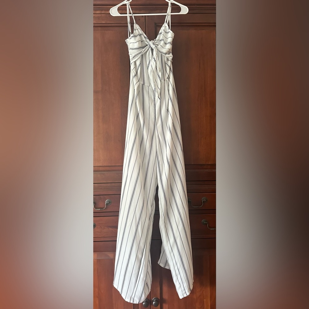 Striped Jumpsuit